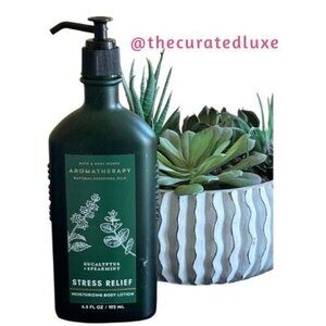 Bath & Body Works Eucalyptus Spearmint Stress Relief Body Lotion 6.5 oz NEW 🦋